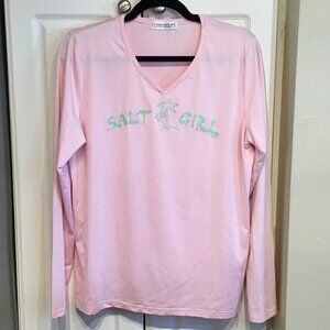 Fishware Outfitters Salt Girl Pink Outdoor Top